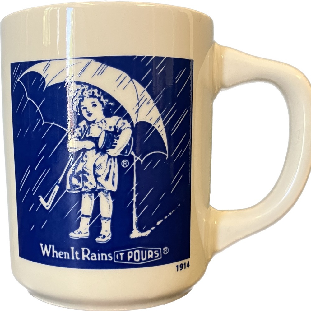 Vintage Morton Salt Mug 1914 - Picture 1 of 3